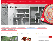 Tablet Screenshot of fengshui-studio.ro